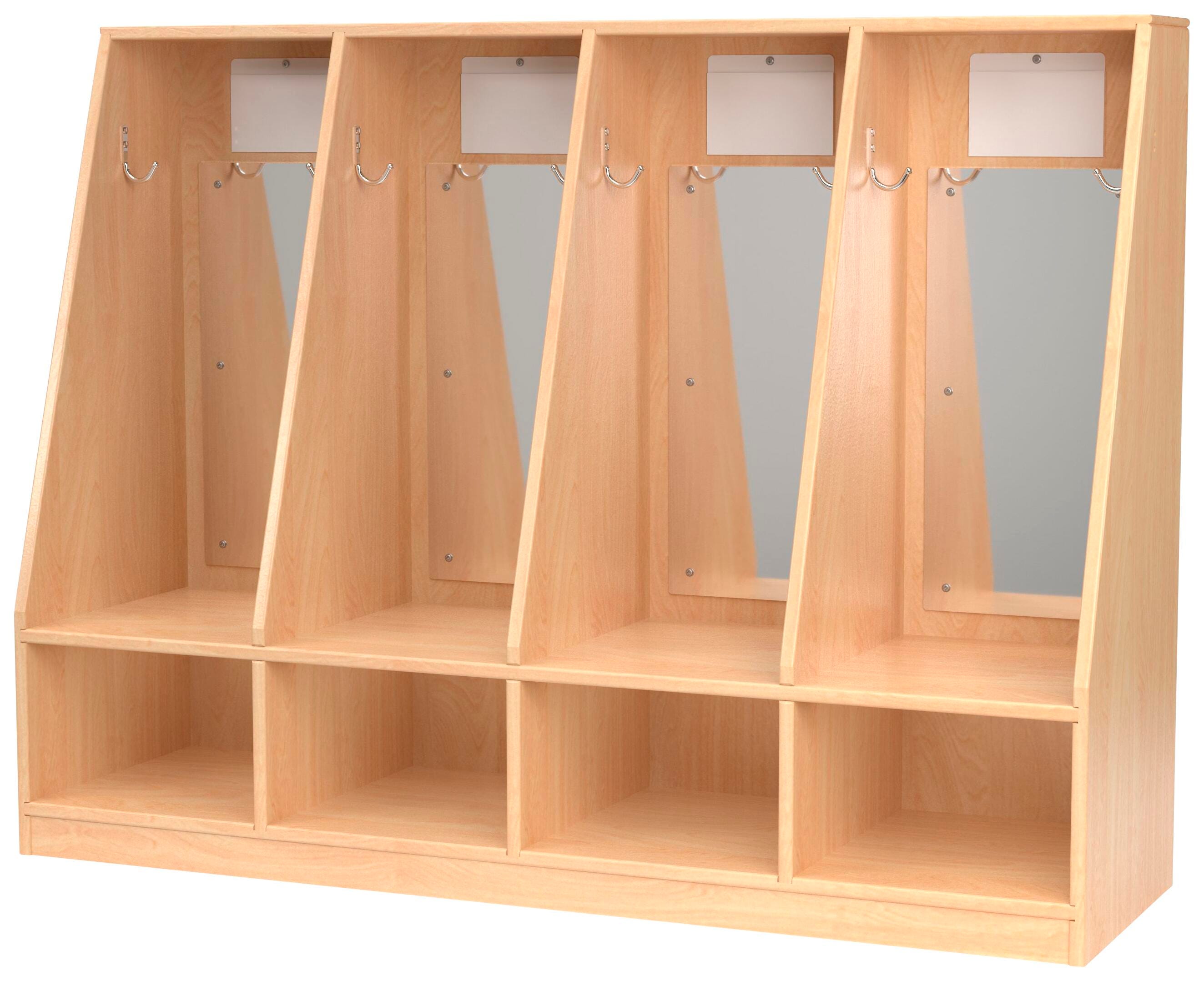 Childcraft Toddler Bench Coat Locker, Item Number 2039673